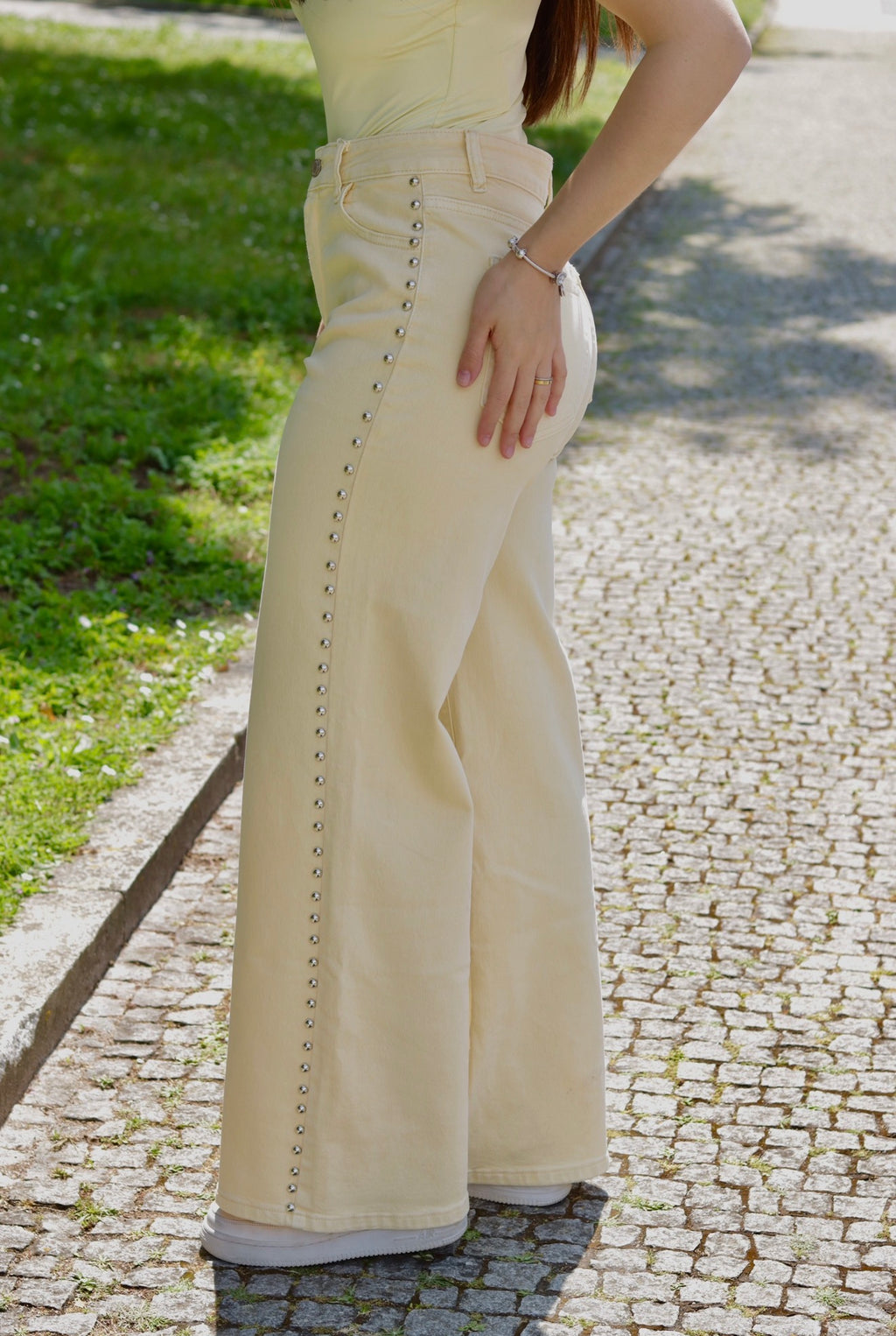 Calça Wide Leg Riviera