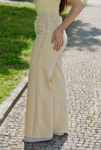 Calça Wide Leg Riviera