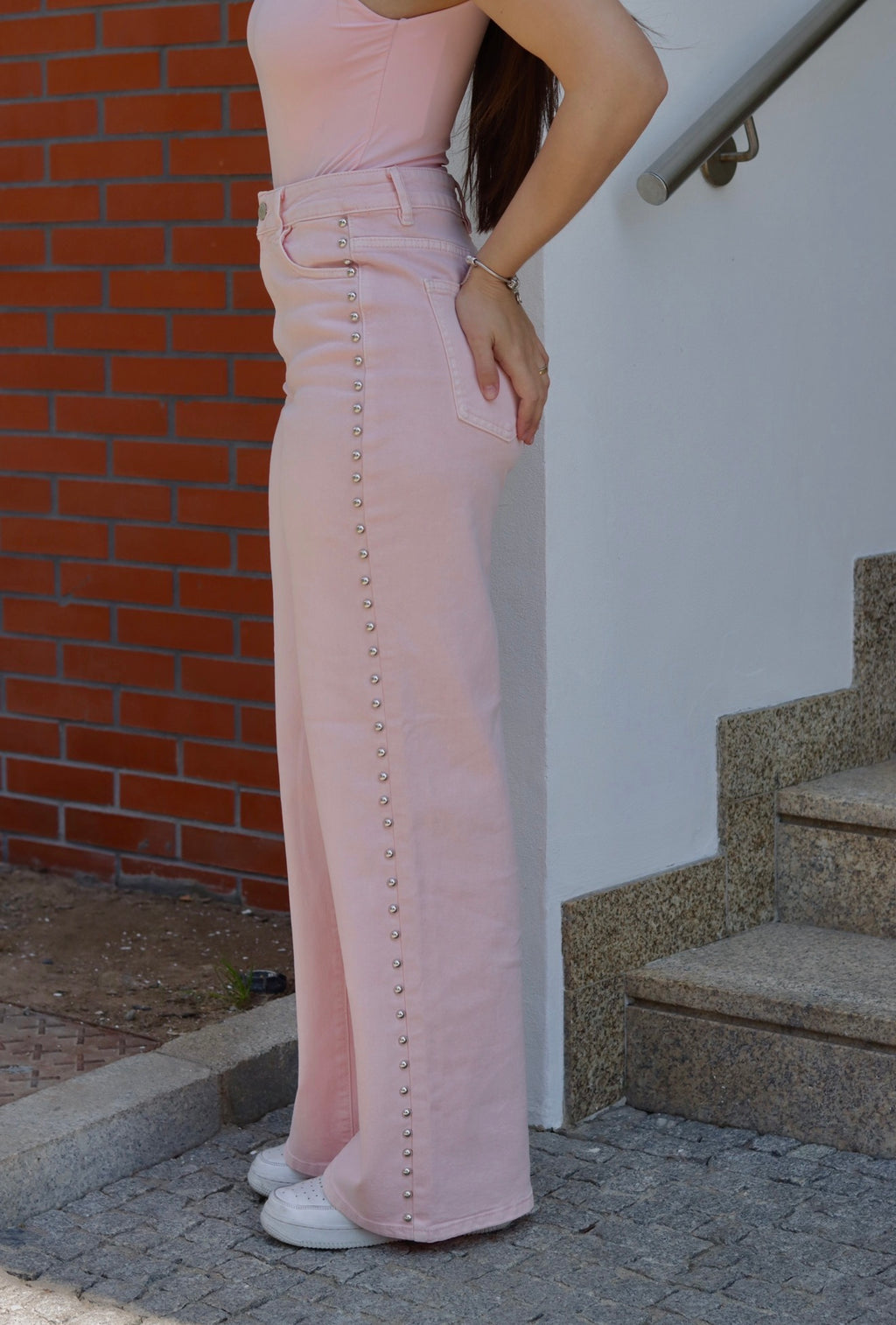 Calça Wide Leg Riviera
