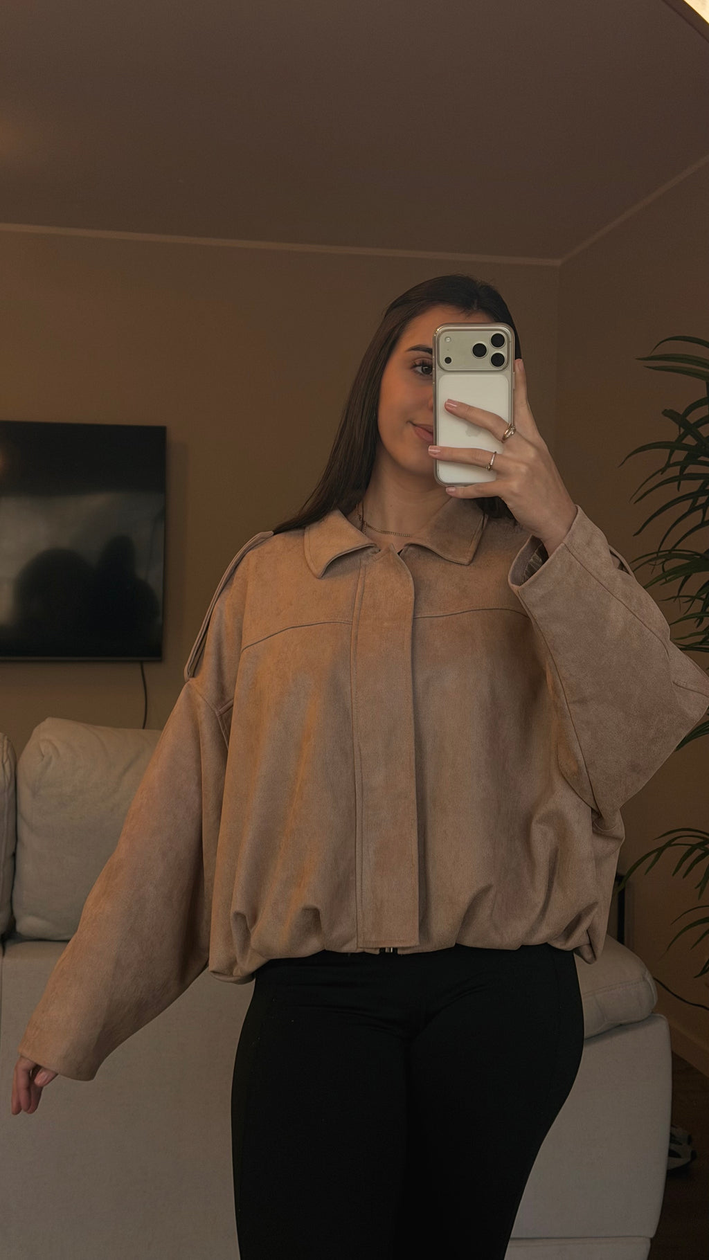 Jaqueta zara camel