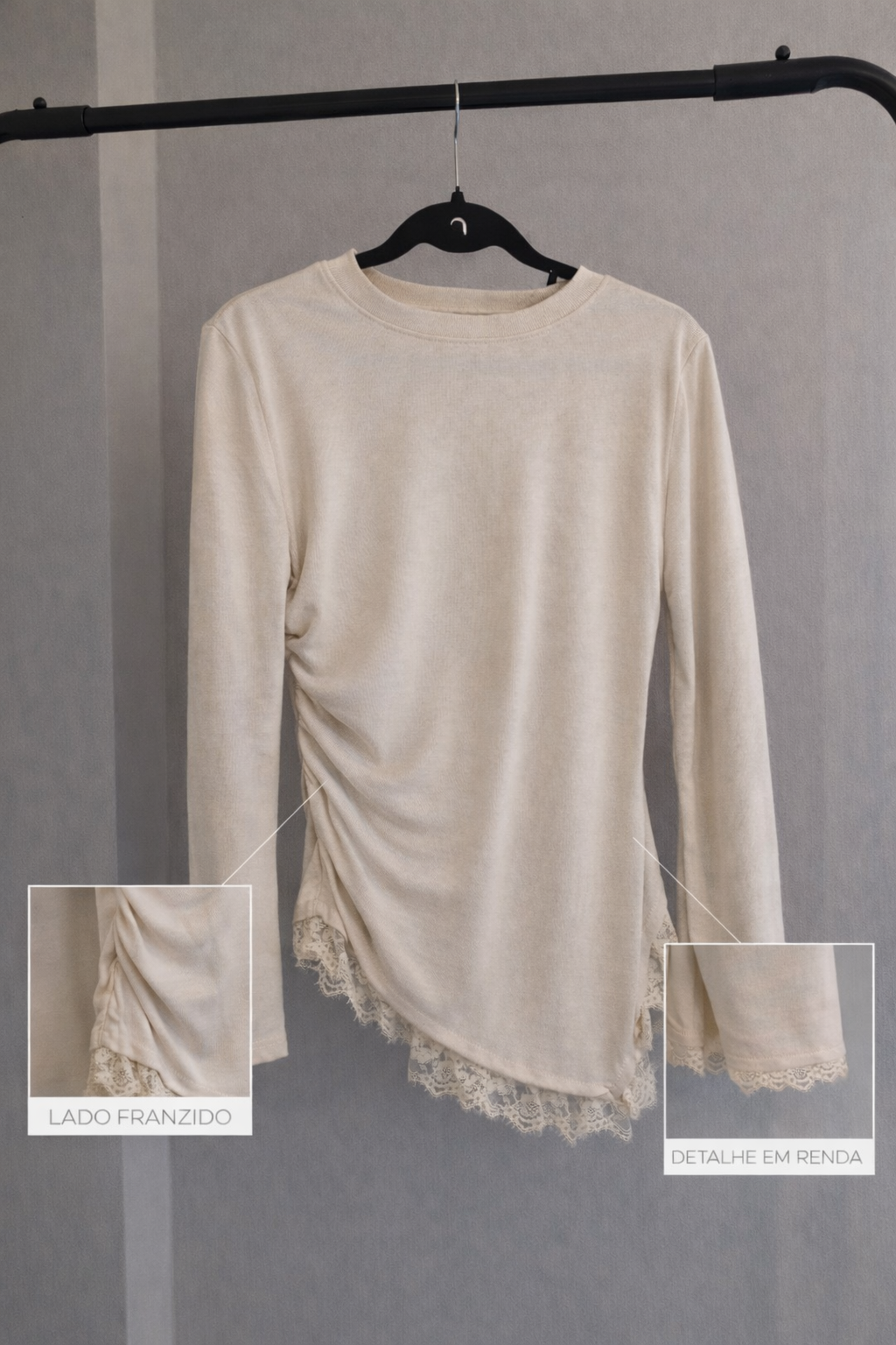 Camisola de renda