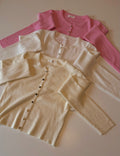 Cardigan canelado